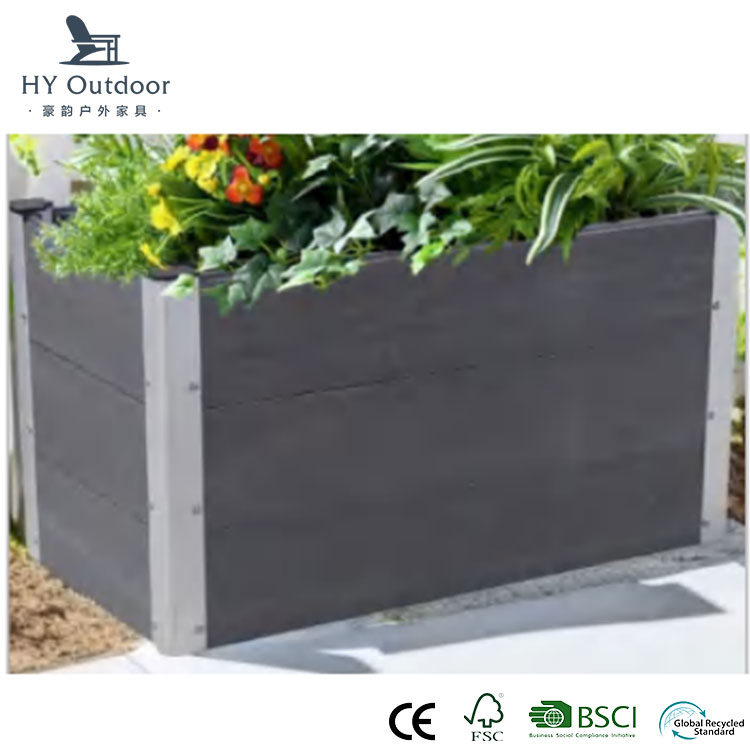 Enkeltlags WPC-plantemaskin